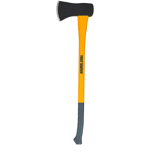 TOUGHSTRIKE 3.5 lb. Single Bit Michigan Axe, Fiberglass Handle (20180900)
